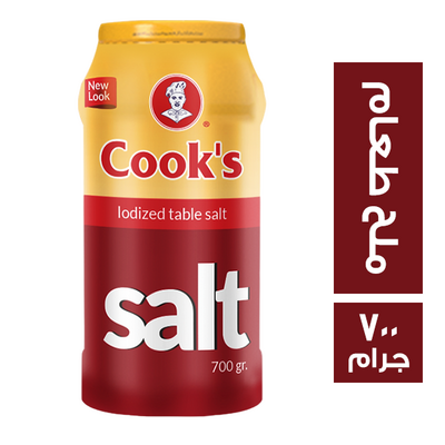 كوكس ملح سفرة 700جم * 12
